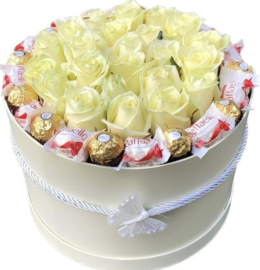 Chocolate Box with Roses