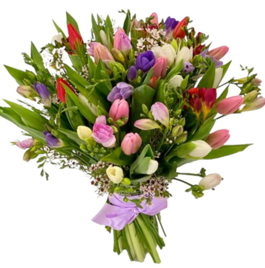 Colorful Fragrant Spring Bouquet