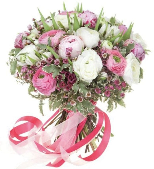 Delightful Peonies & Ranunculus Bouquet