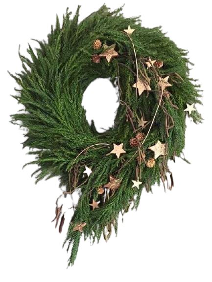 Amazing Wreath with Christmas Decoration