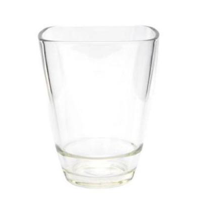 Clear Glass Taper Vase