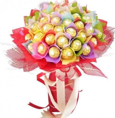 Colourful Candy Bouquet