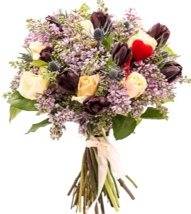 Elegant Bouquet with Lilac