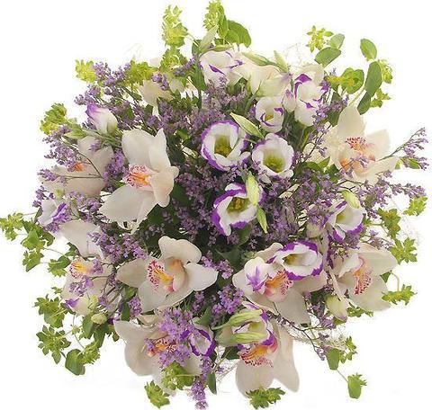 Fifty-Fifth Wedding Anniversary Emerald Bouquet