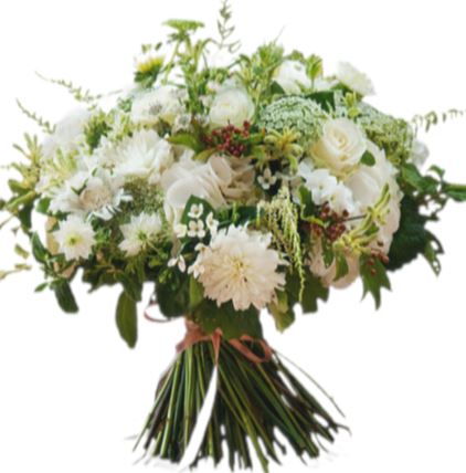 Fourteenth Wedding Anniversary Ivory Bouquet