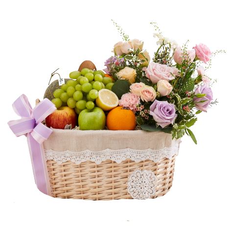 Fruits and Flower Basket