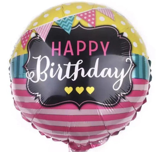Happy Birthday Party Helium Balloon