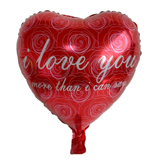 I Love You More Balloon 18 inch