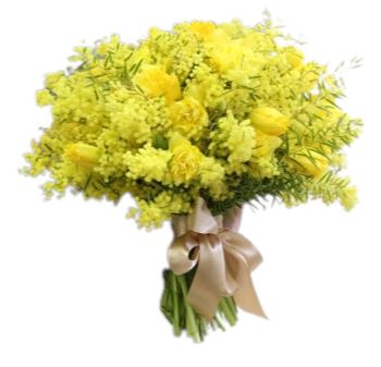 Just Yellow Mimose Bouquet