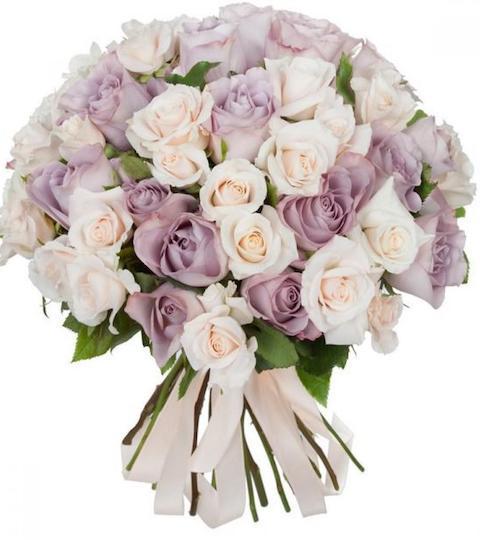 Lavender and Ivory Roses