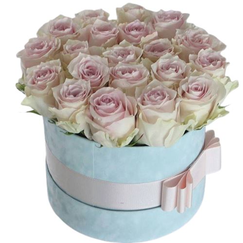 Light Pink Luxury Roses Box
