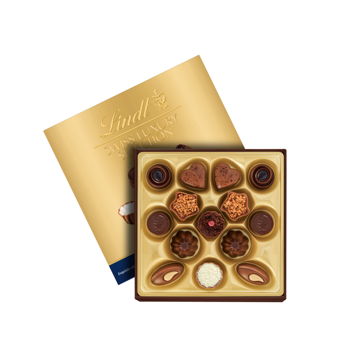 Lindt SWISS LUXURY SELECTION Chocolate Box 145g