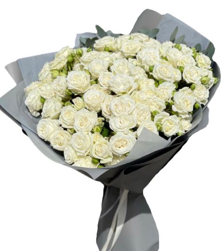Luxury Bridal Flow Fragrant Spray Roses Bouquet