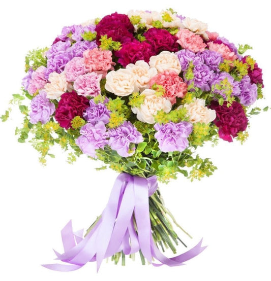 Luxury Carnations with Buplerum Bouquet