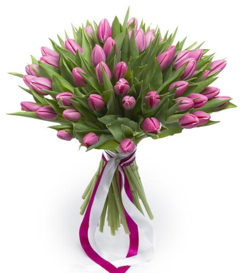 Pink Tulips Bouquet