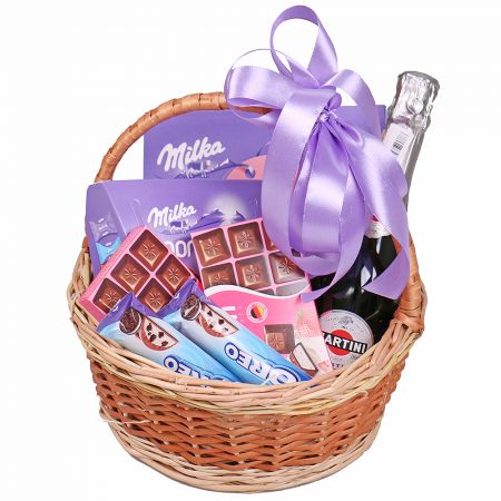 Purple Chocolate Basket