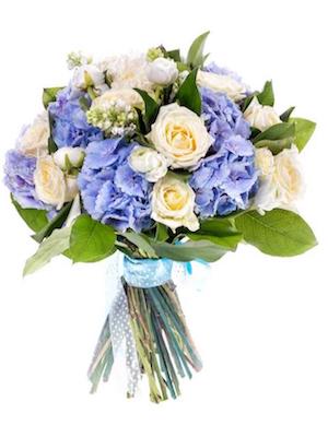 Roses with Hydrangea Bouquet