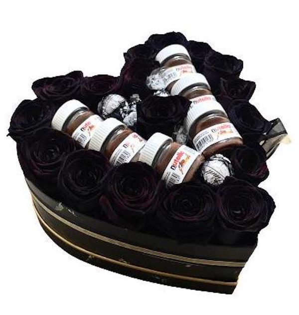 Roses with Nutella
