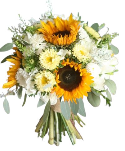 Sunflowers with Chrysanthemum Bouquet