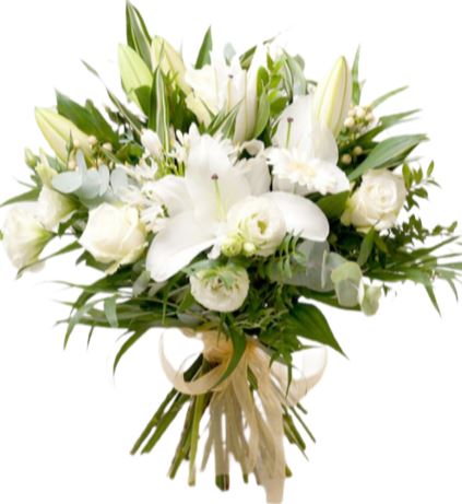 Thirtieth Wedding Anniversary Pearl Bouquet
