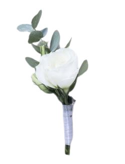 White Rose Buttonhole