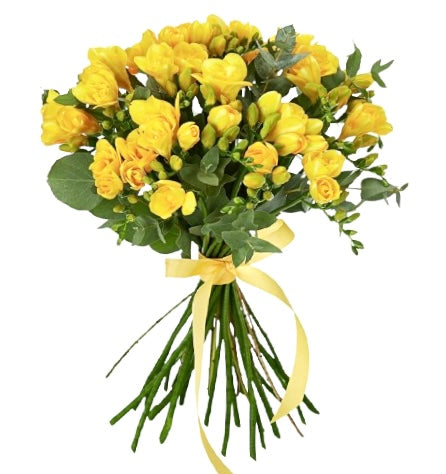 Yellow Freesia Bouquet