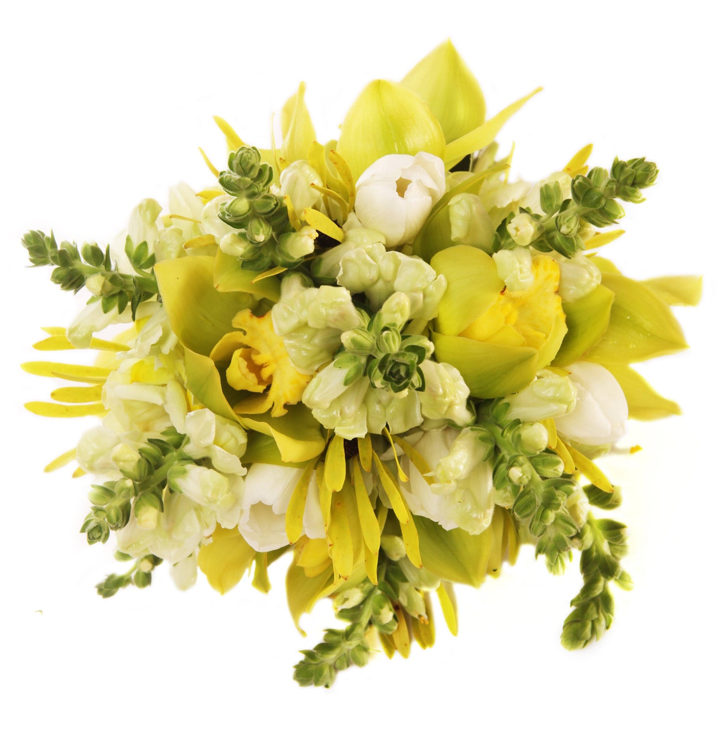Yellow Smile Wedding Bouquet
